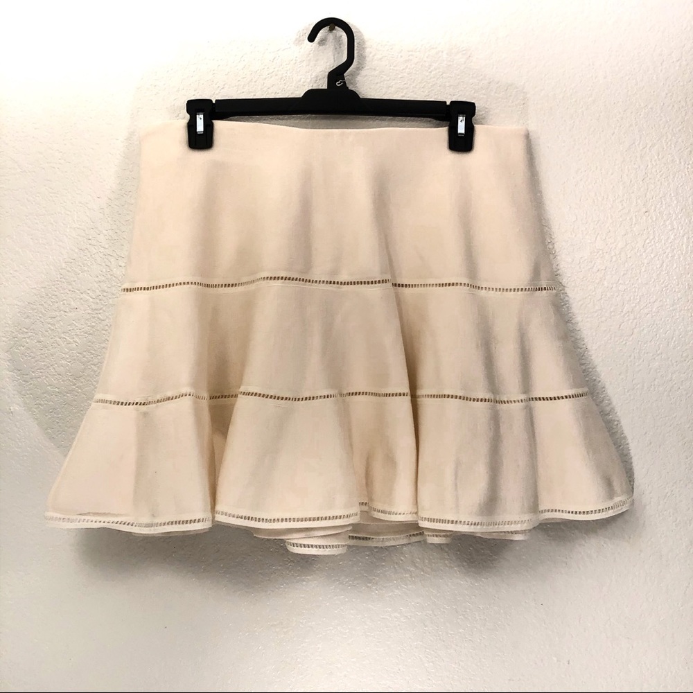 Torrid NWT Ivory Flared Sweater Skater Skirt - Picture 2 of 7